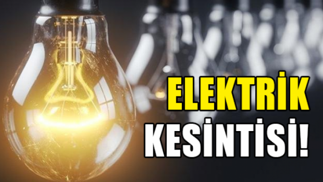 ElektriK Kesintisi...