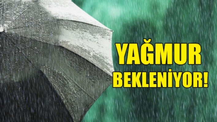 Yağmur bekleniyor!