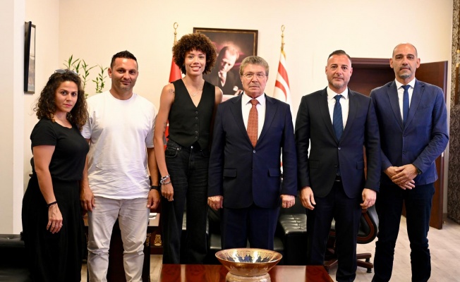 Başbakan Ünal Üstel, Balkan Şampiyonası Şampiyonu Buse Savaşkan’ı Kabul Etti