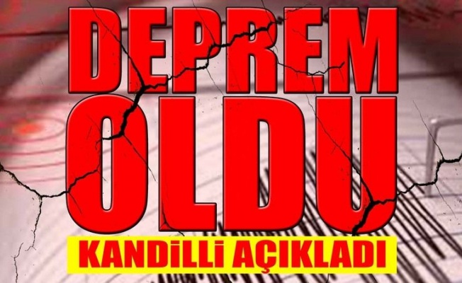 Deprem Oldu