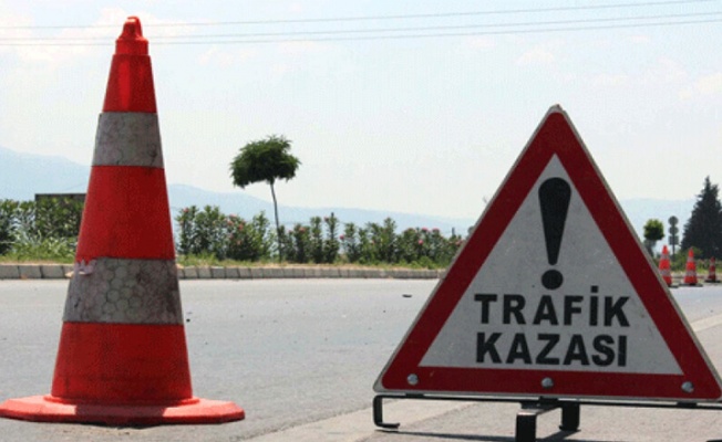 Lefkoşa-Güzelyurt ana yolunda trafik kazası: 1 yaralı