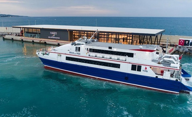 Mersin-Girne deniz ulaşımı 1,5 saate düşüyor