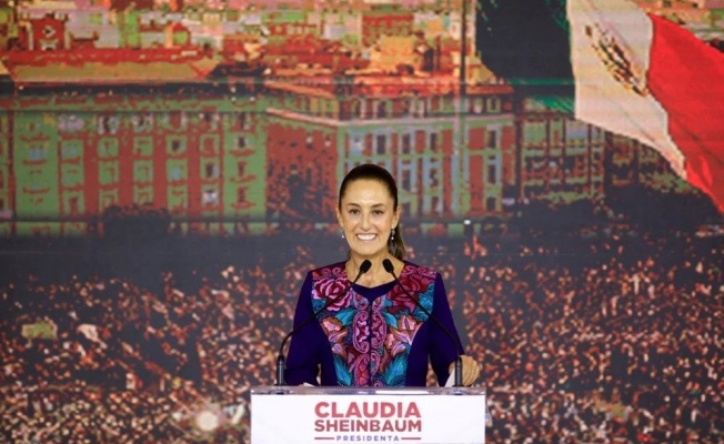 Claudia Sheinbaum, Meksika'nın ilk kadın başkanı oldıu