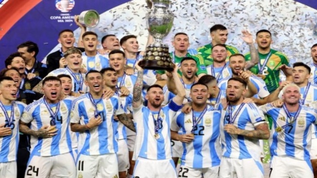 Copa America'da şampiyon Arjantin