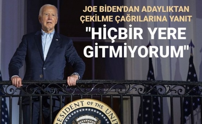 Joe Biden'dan adaylıktan çekilme çağrılarına yanıt