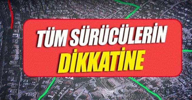 Metehan Çemberi’nden Ortaköy bölgesinde gidiş tek şerit halinde trafiğe açıldı!
