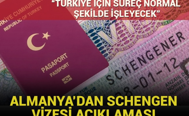 Almanya'dan Schengen vizesi açıklaması: Türkiye için nasıl olacak?