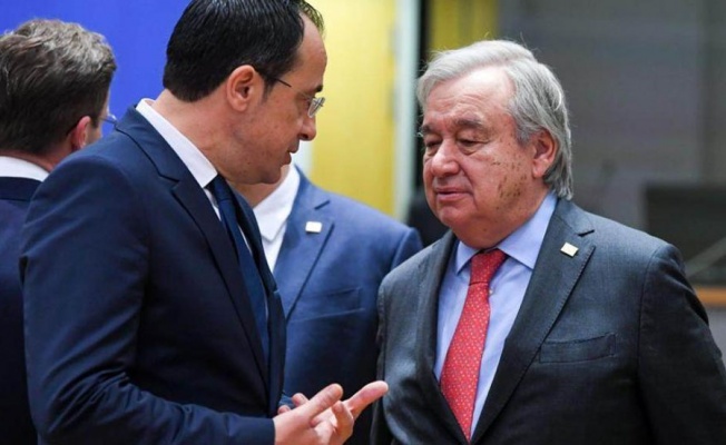 Hristodulidis New York öncesinde taleplerini ve kırmızı çizgilerini Guterres’e mektupla iletti