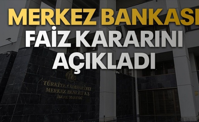 TCMB faiz oranını değiştirmeyerek yüzde 50'de tuttu