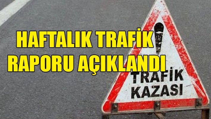 Trafikte yine ağır bilanço