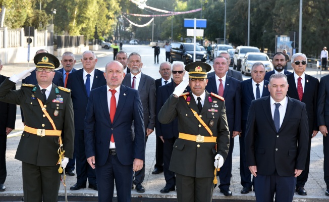 Lefkoşa Şehitler Anıtı’nda tören gerçekleştirildi