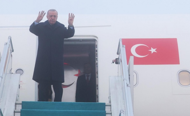 Cumhurbaşkanı Erdoğan Mısır'a gitti