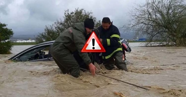 İtfaiye Müdürlüğü: Selden kaçmak için sulara girmeyin!