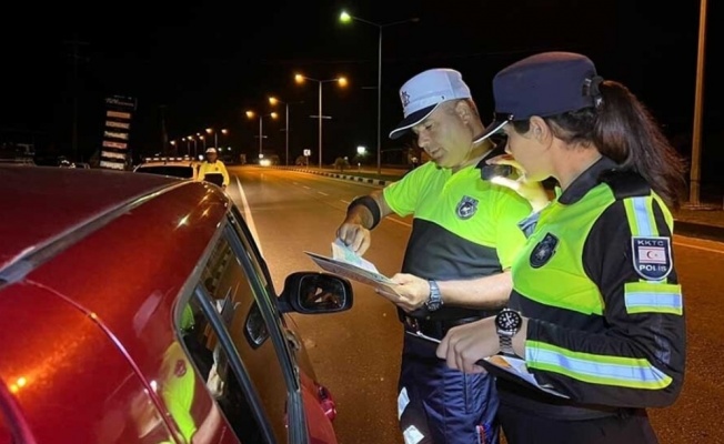 Polis, KKTC Genelinde Asayiş ve Trafik Denetimleri Yaptı