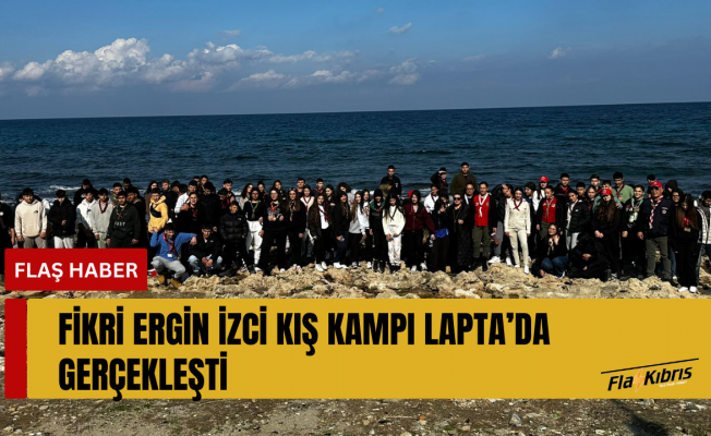 Ergin İzci Kış Kampı Lapta’da gerçekleşti