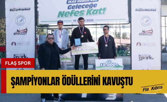 İkas Health Run ile Sağlığa Koş Yarışı tamamlandı