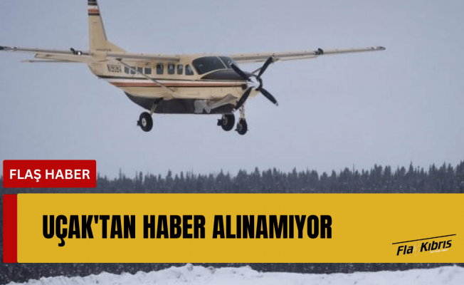 10 kişiyi taşıyan uçak Alaska üzerinde kayboldu