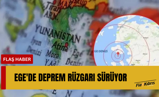 Ege sallanmaya devam ediyor: 4,6 büyüklüğünde deprem