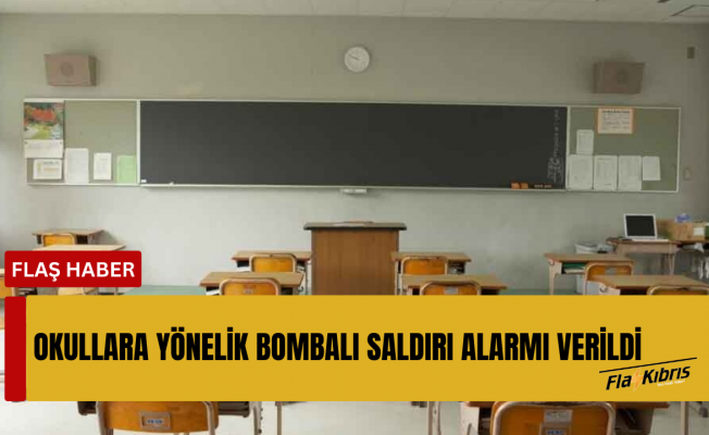 Güney Kıbrıs’da okullara yönelik bombalı saldırı alarmı verildi