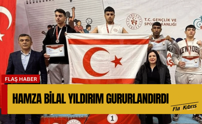 Güzelyurtlu Hamza Bilal Yıldırım, Türkiye birincisi oldu