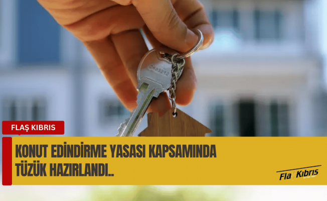 Konut Edindirme Yasası kapsamında tüzük hazırlandı