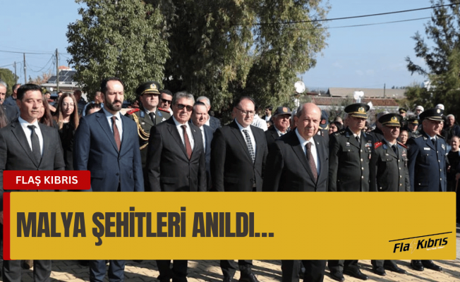 Malya Şehitleri, Aydınköy’de düzenlenen törenle anıldı