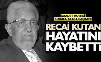 Recai Kutan hayatını kaybetti