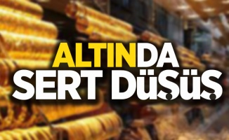 Altında sert düşüş