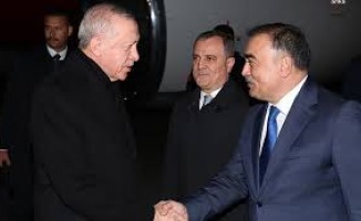 Cumhurbaşkanı Erdoğan Azerbaycan'da