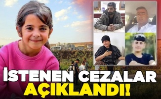 Narin Güran cinayeti: İstenen cezalar belli oldu