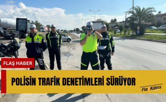 165 araç trafikten men edildi