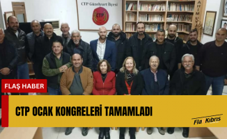 CTP Güzelyurt İlçesi Ocak Kongrelerini tamamladı