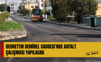 Bedrettin Demirel Caddesi’nde asfalt çalışması yapılacak