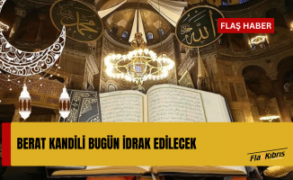 Berat Kandili bugün idrak edilecek