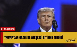 Trump'tan Gazze'de ateşkesi bitirme tehdidi