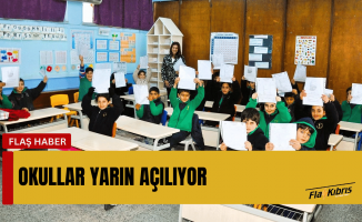 Yarıyıl tatilinin ardından okullar yarın açılıyor