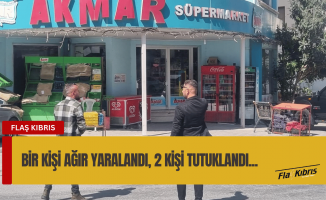 Bıçaklı saldırıda, 1 kişi ağır yaralandı...