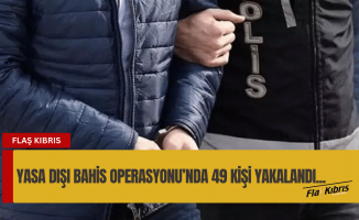 İstanbul'da yasa dışı bahis operasyonu