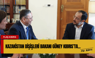 Kazakistan Dışişleri Bakanı Nurtileu Güney Kıbrıs’ta