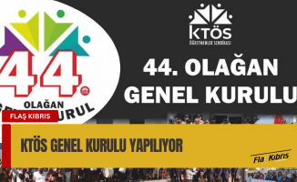 KTÖS 44. genel kurulu gerçekleşiyor