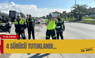 Trafik denetimlerinde 353 sürücüye yasal işlem başlatıldı