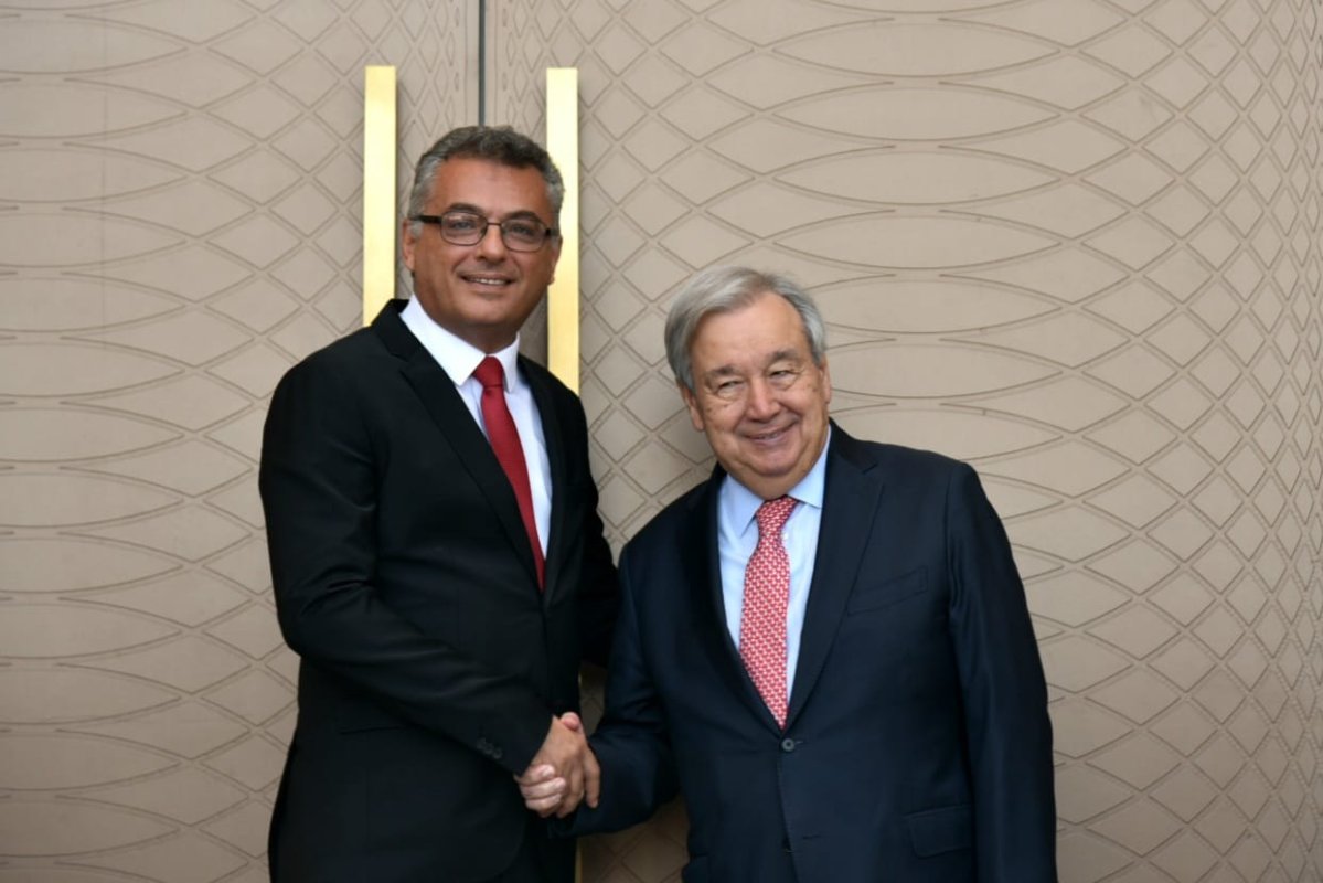 Erhürman-Guterres görüşmesi başladı