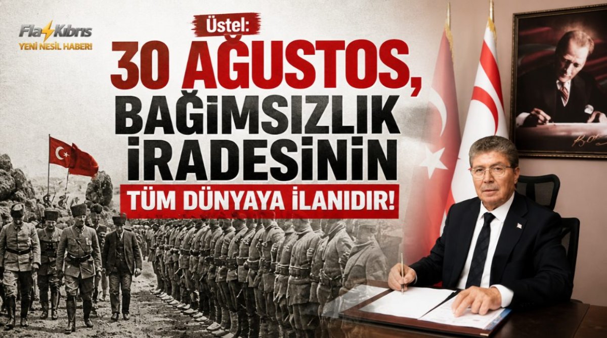 Başbakan Üstel, 30 Ağustos Zafer Bayramını Kutladı