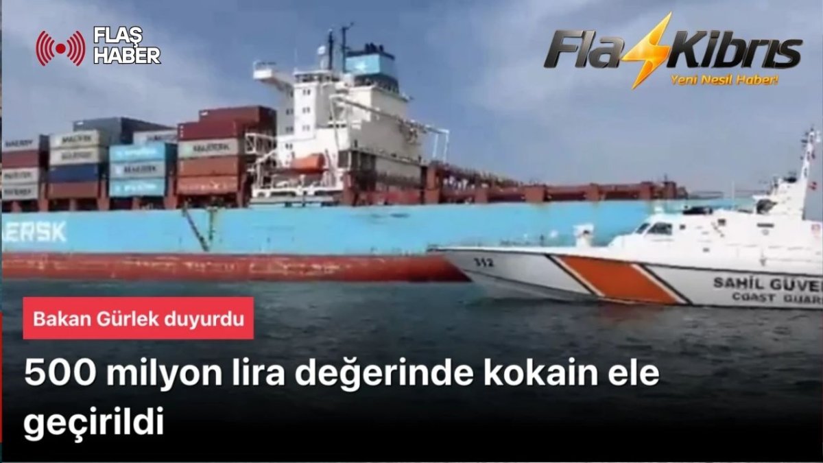 Akın Gürlek: İstanbul'da bir gemide 106 kilo uyuşturucu madde ele geçirildi