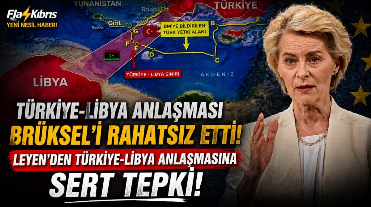 Türkiye-Libya Anlaşmasına AB’den tepki