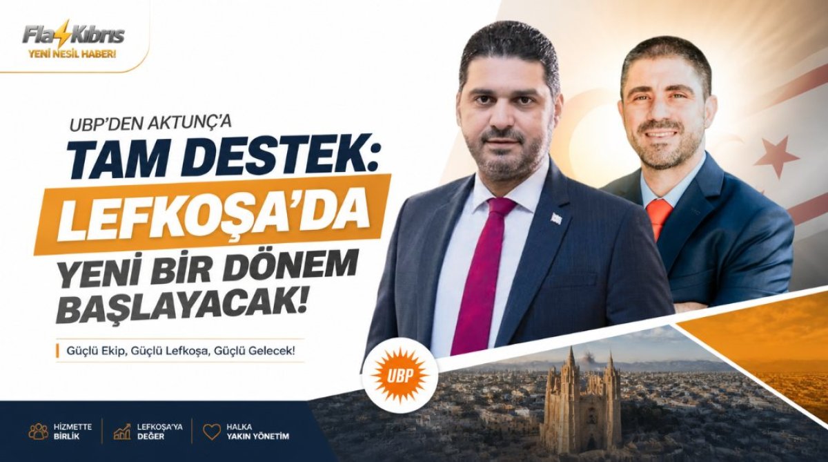 UBP Genel Sekreteri Savaşan, LTB Başkan adayı Aktunç’a destek verdi