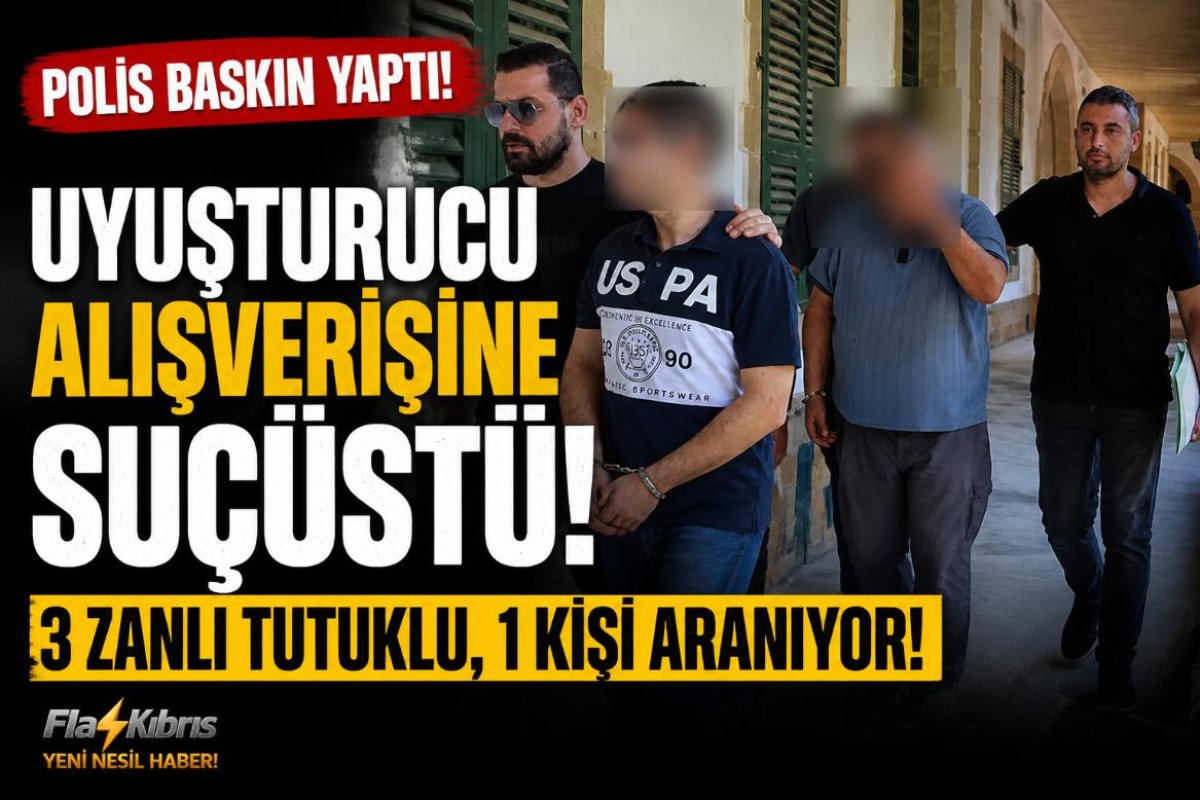Uyuşturucu alışverişine polis baskını