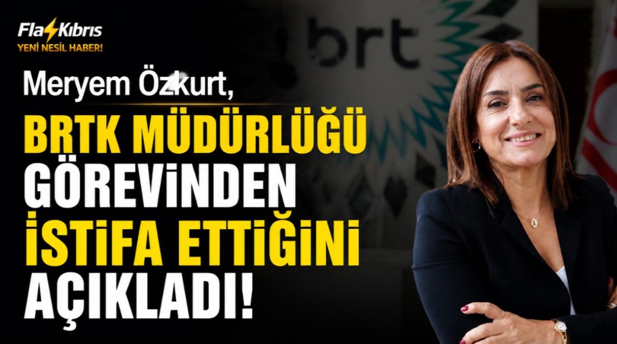 Meryem Özkurt, BRTK Müdürlüğü görevinden istifa ettiğini açıkladı