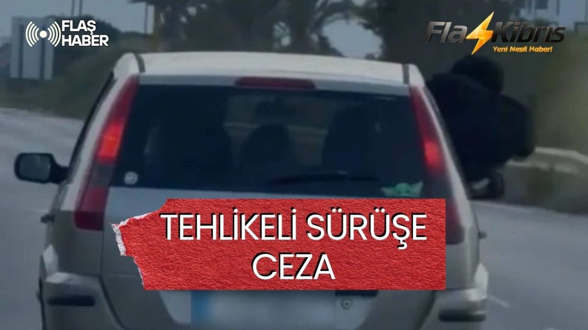 Trafik güvenliğini ve insan hayatını tehlikeye attı, yasal işlem başlatıldı!