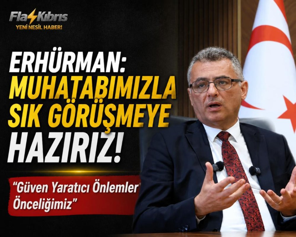 Erhürman: Çözüme ulaşmak için doğru zemini oluşturuyoruz